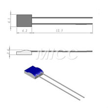 Platinum RTD / PT100 Elemente 4.1x4.2mm / rtd Elemente